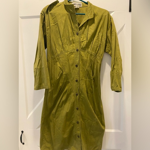 Vintage 90s button up dress/jacket - Picture 4 of 9